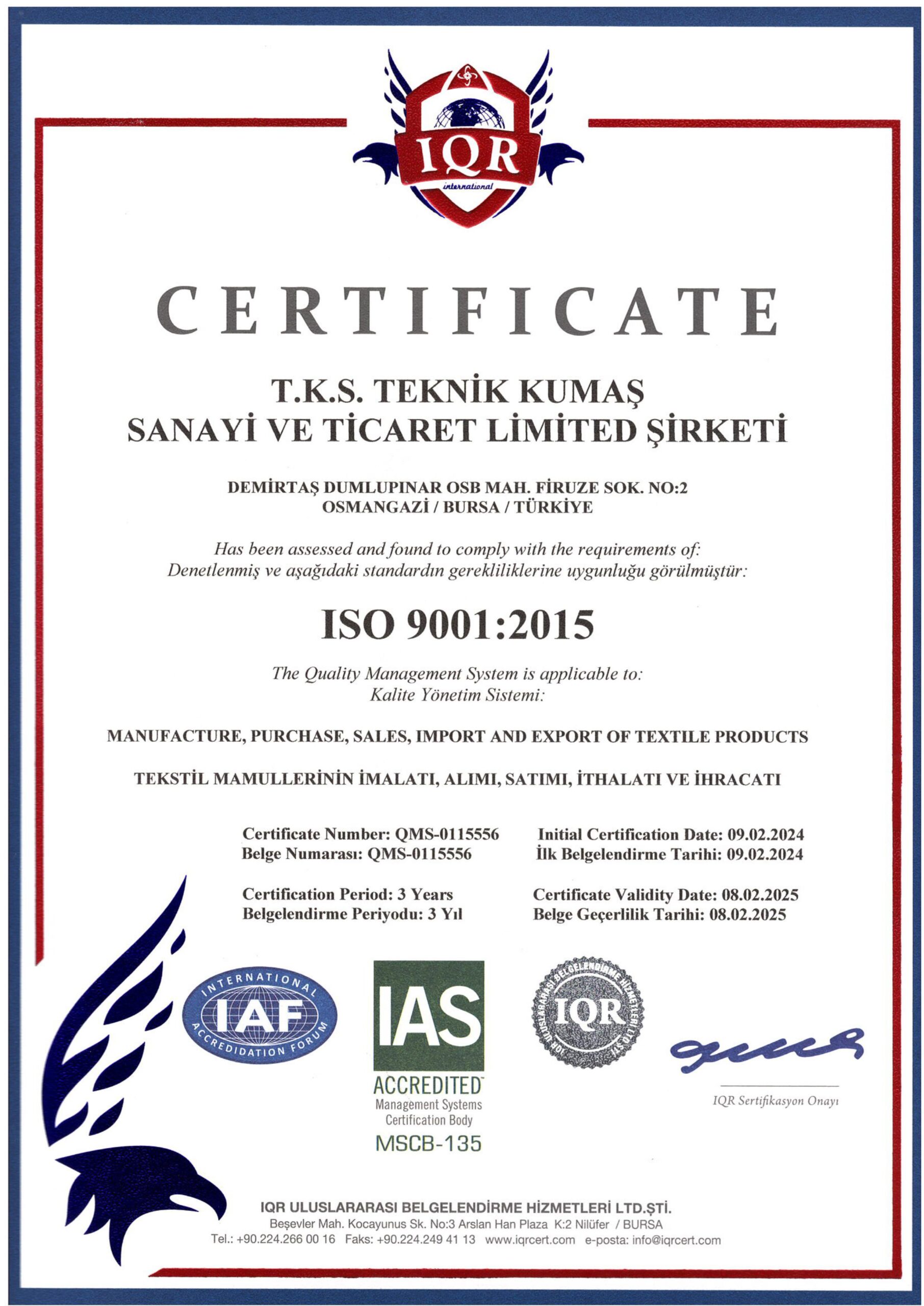 T.K.S. TEKNİK ISO 9001 (3)